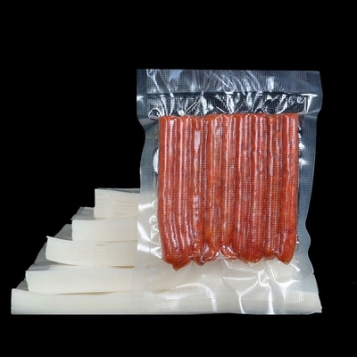 Sous Vide κενές αποτυπωμένες σε ανάγλυφο τσάντες τσάντες τροφίμων PE πλαστικές κενές για το παγωμένο κρέας