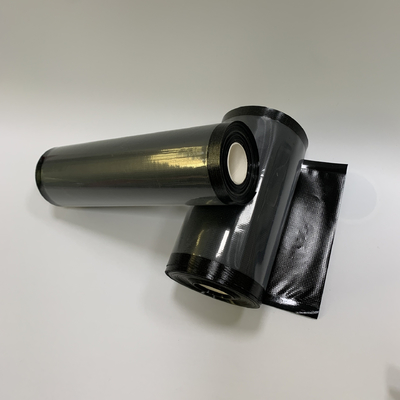 Black And Clear Vacuum Sealer Bag Rolls BPA Free For Herbs Coffee Storage