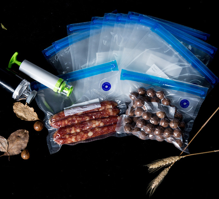 Κενό στεγανοποιητικό Space Save Bag Επαναχρησιμοποιήσιμο Κλειδαριά με φερμουάρ με αντλία αέρα