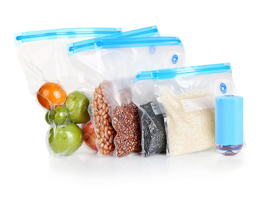 Σφραγισμένες σακούλες Uarter Vacuum Food Bags επαναχρησιμοποιούμενες Meat Saver Sous Vide