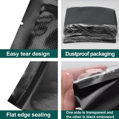 Precut Sealer σφραγίδων θερμότητας μαύροι κενοί αποτυπωμένοι σε ανάγλυφο κενοί ρόλος ρόλοι