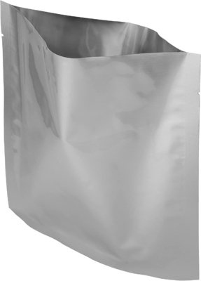 Silver Mylar Flat Bags Τσάντα συσκευασίας με φύλλο αλουμινίου χωρίς BPA