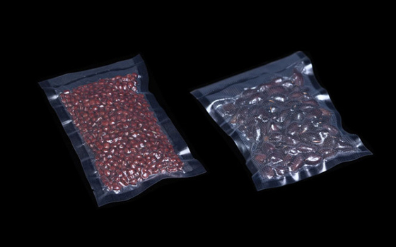 Σακούλες κενού χωρίς BPA με υφή Sous Vide PE οικιακή τσάντα κενού συσκευασίας