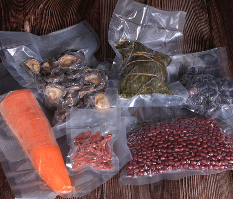PE PA Heat Seal Food Bags Ανάγλυφα Sealer Saver Ρολά για φαγητό
