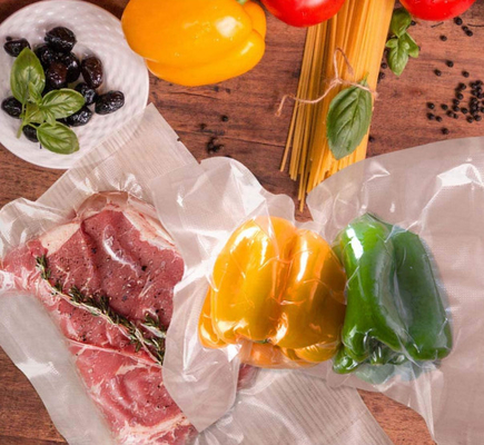 Σακούλες φαγητού βαρέως τύπου Vacuum Sealer Nylon θήκες κενού για αποθήκευση τροφίμων