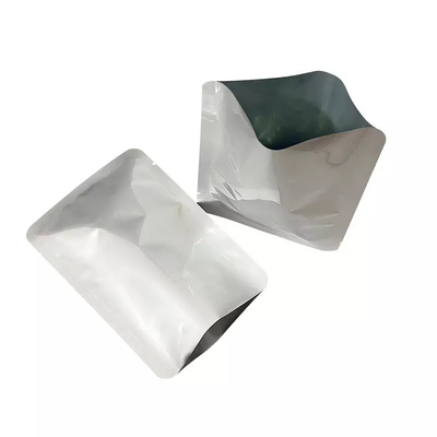 Ασημί Mylar Flat Bags Τσάντα συσκευασίας με φύλλο αλουμινίου Θήκη αποθήκευσης τροφίμων χύμα