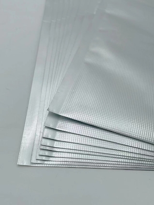 QS Αδιάβροχες ανάγλυφες σακούλες Mylar Vacuum Sealer Metalized Silver επανασφραγιζόμενες