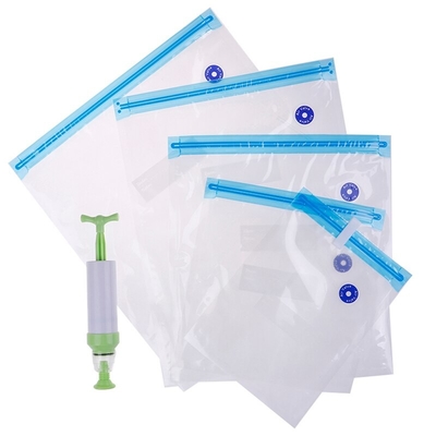 Τσάντες με φερμουάρ με κενό αέρος Saver Food Saver Τσάντες Sous Vide