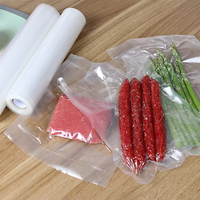 Sous Vide πλαστικές ανάγλυφες σακούλες στεγανοποίησης κενού για νάιλον σακούλες αποθήκευσης κενού αέρος Saver