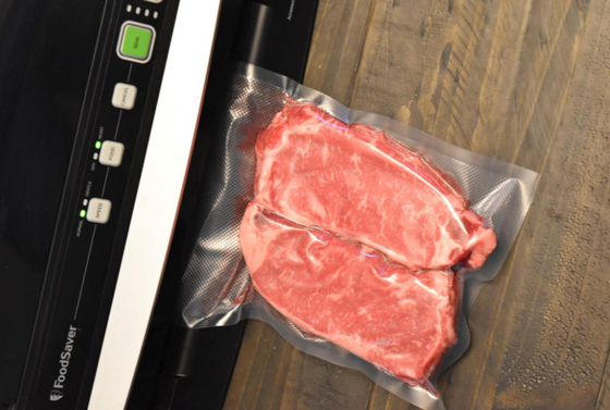 Σακούλες τροφίμων PE Embossed Vacuum Sealer Θήκες κενού για το κρέας